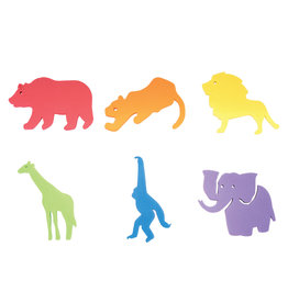 GIANT ANIMAL STAMPS 3"