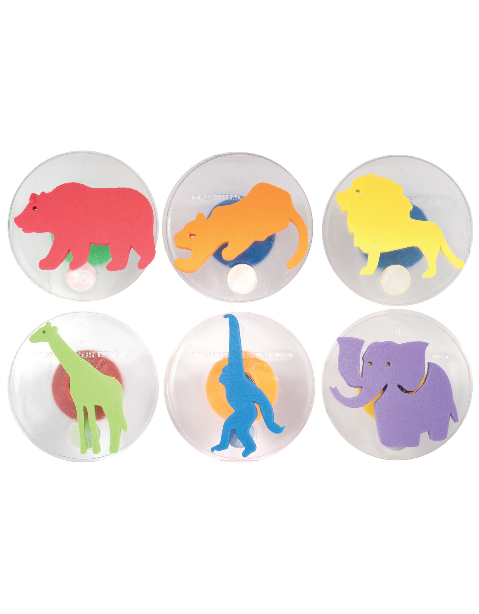 GIANT ANIMAL STAMPS 3"