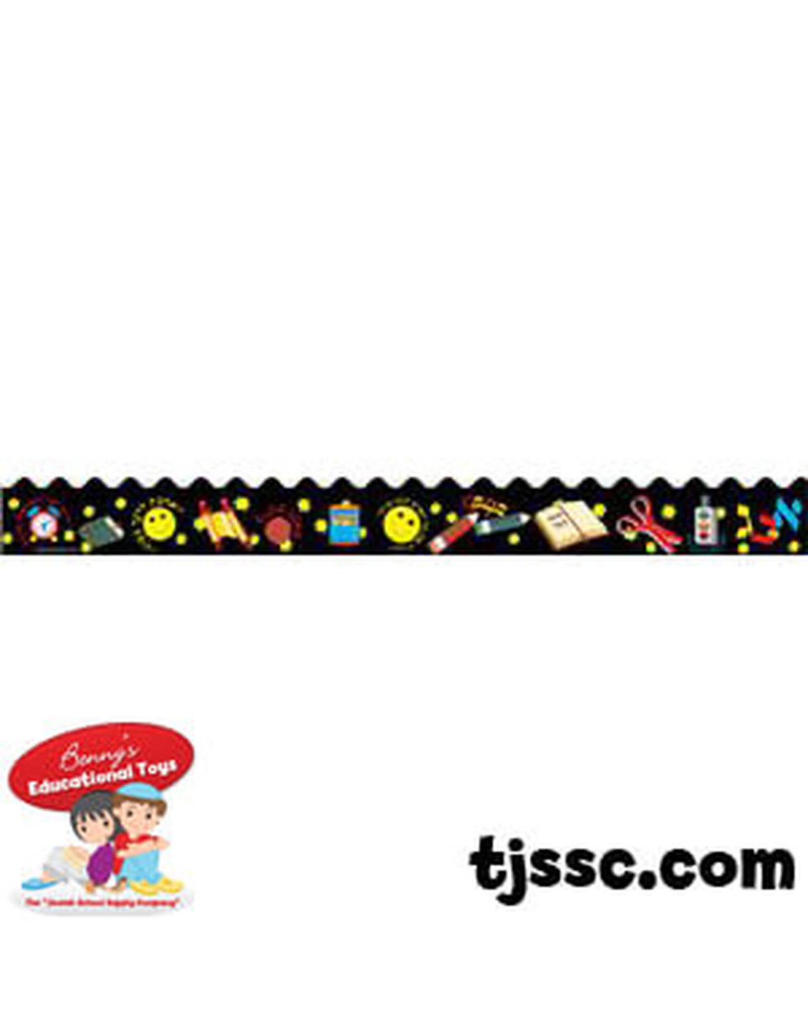 SCALLOPED  BORDERS SCHOOL THEME