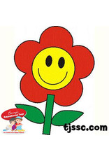 CUT-OUTS: SMILE FACE FLOWER 20PCS