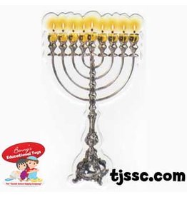 CUT-OUTS: LIT MENORAH