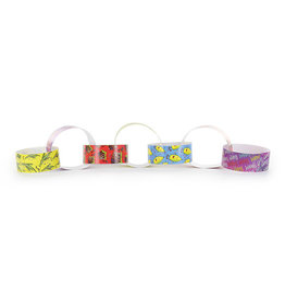 SUKKAH PAPER CHAIN DECORATION 80 STRIPS