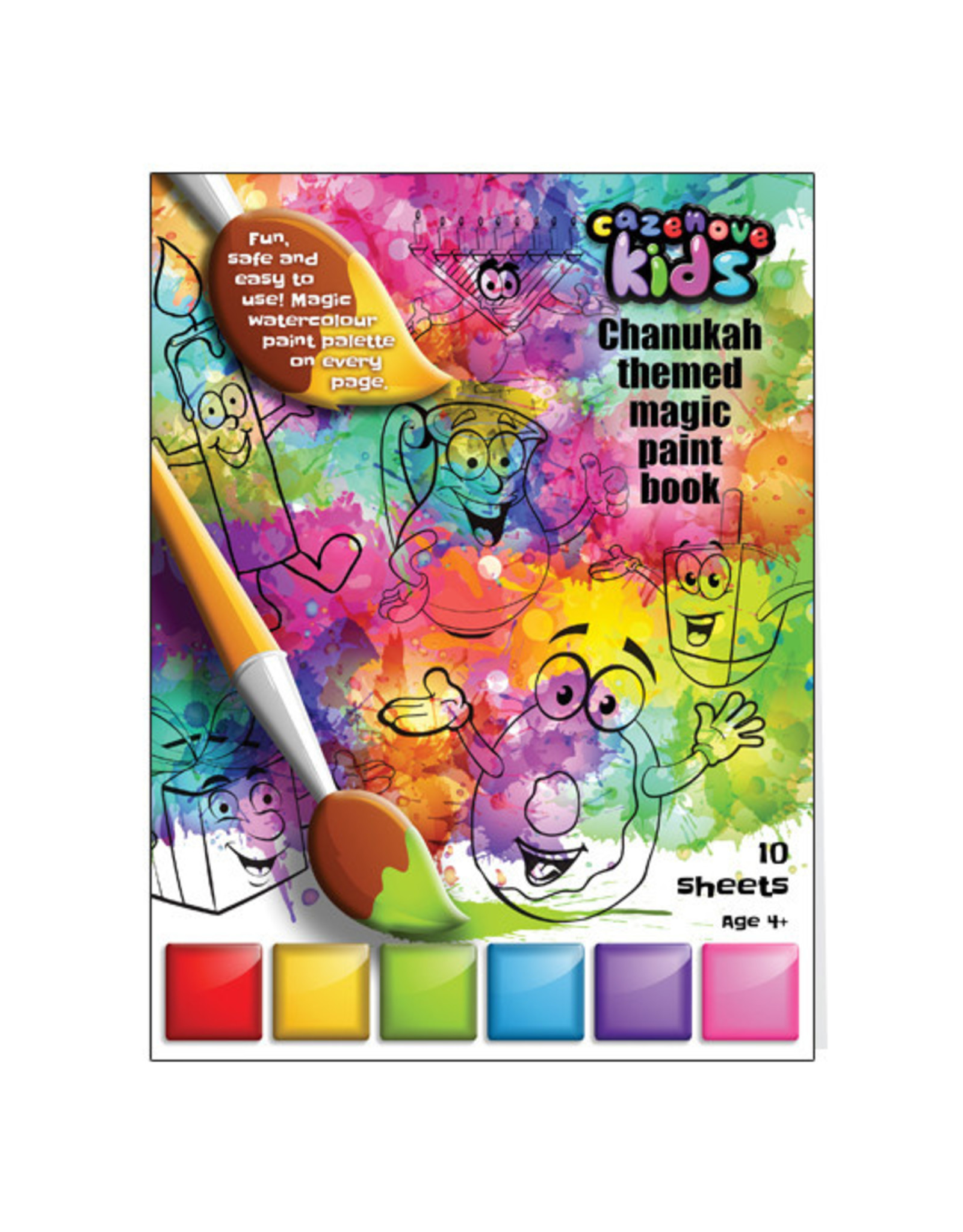 CHANUKAH PAINT WITH WATER