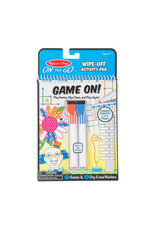 Melissa & Doug GAME ON! WIPE AWAY ACTIVITY PAD