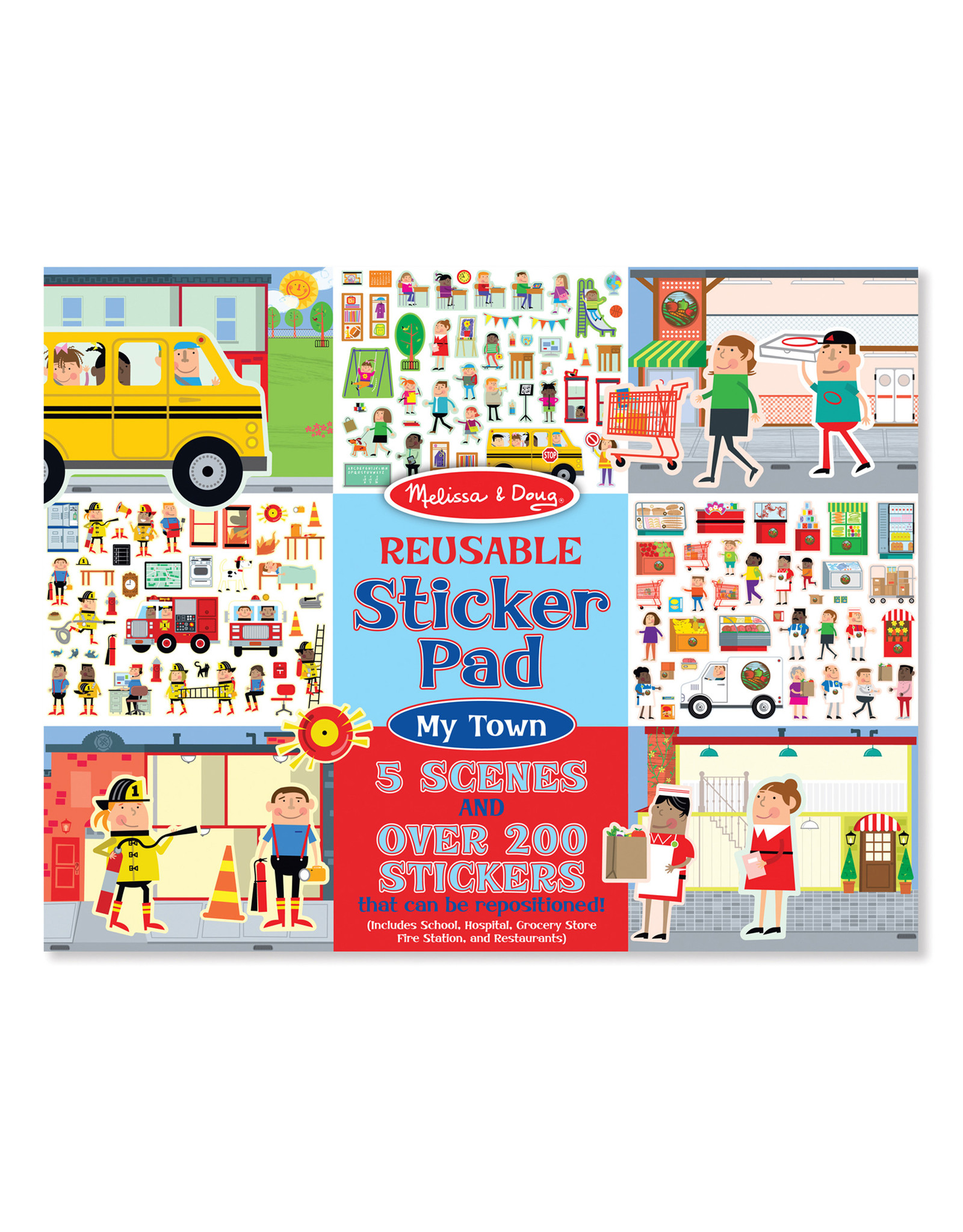 Melissa & Doug STICKER PAD: MY TOWN