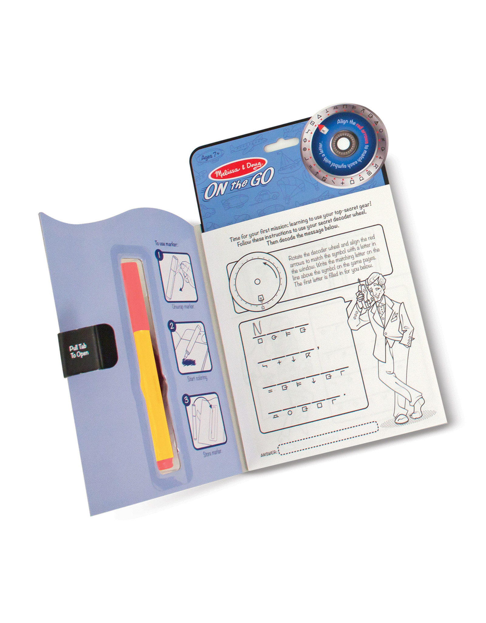 ON THE GO: SECRET DECODER