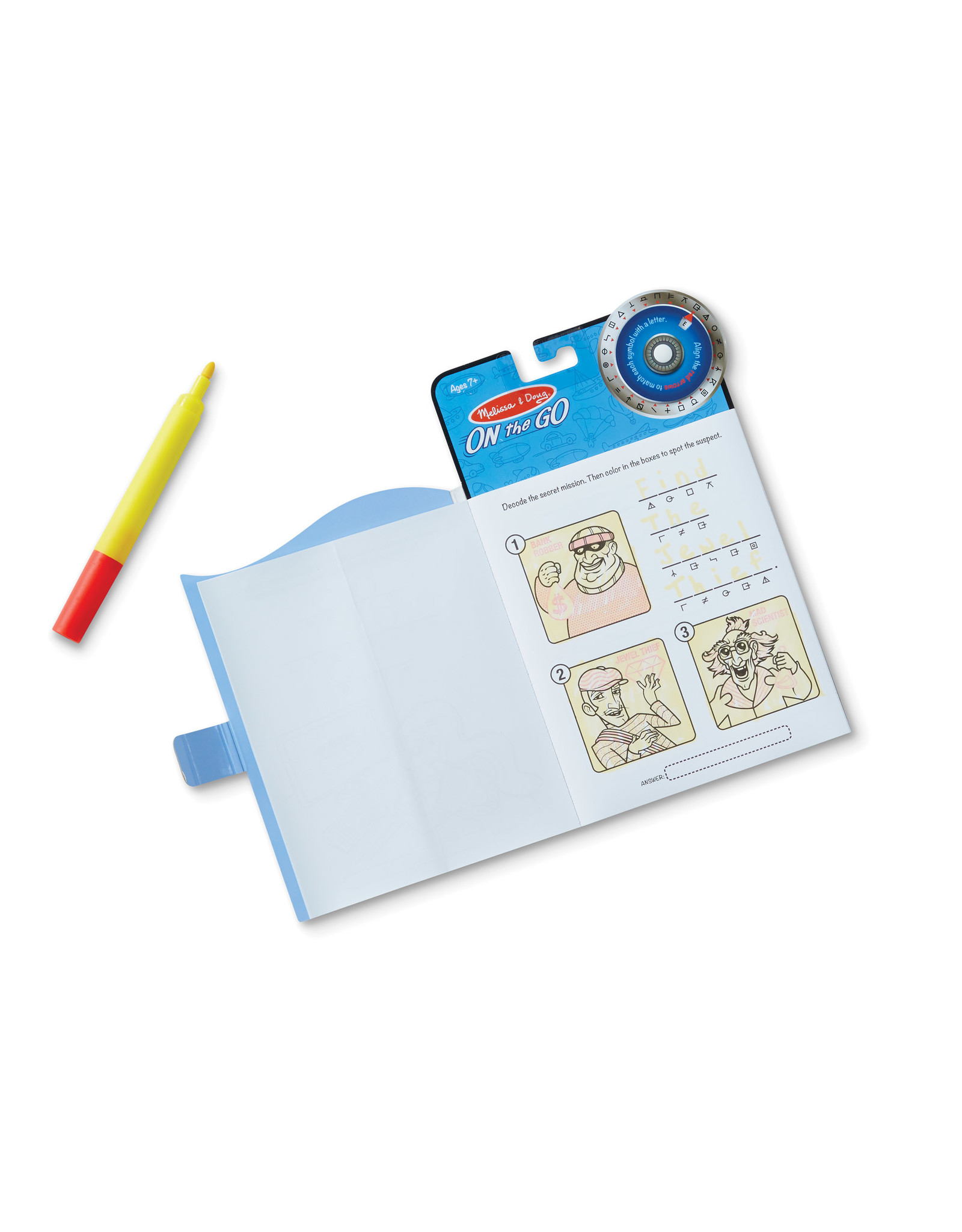 ON THE GO: SECRET DECODER