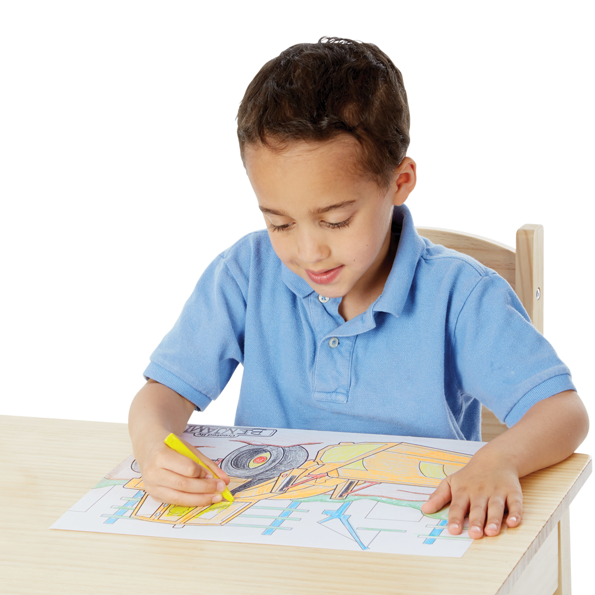 JUMBO COLORING BOOK: BLUE - Creative Kids
