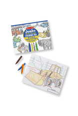 Melissa & Doug JUMBO COLORING BOOK: BLUE