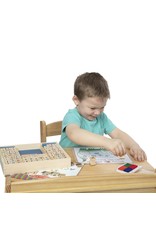 Melissa & Doug WOODEN ABC STAMP SET