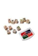 Melissa & Doug WOODEN ABC STAMP SET