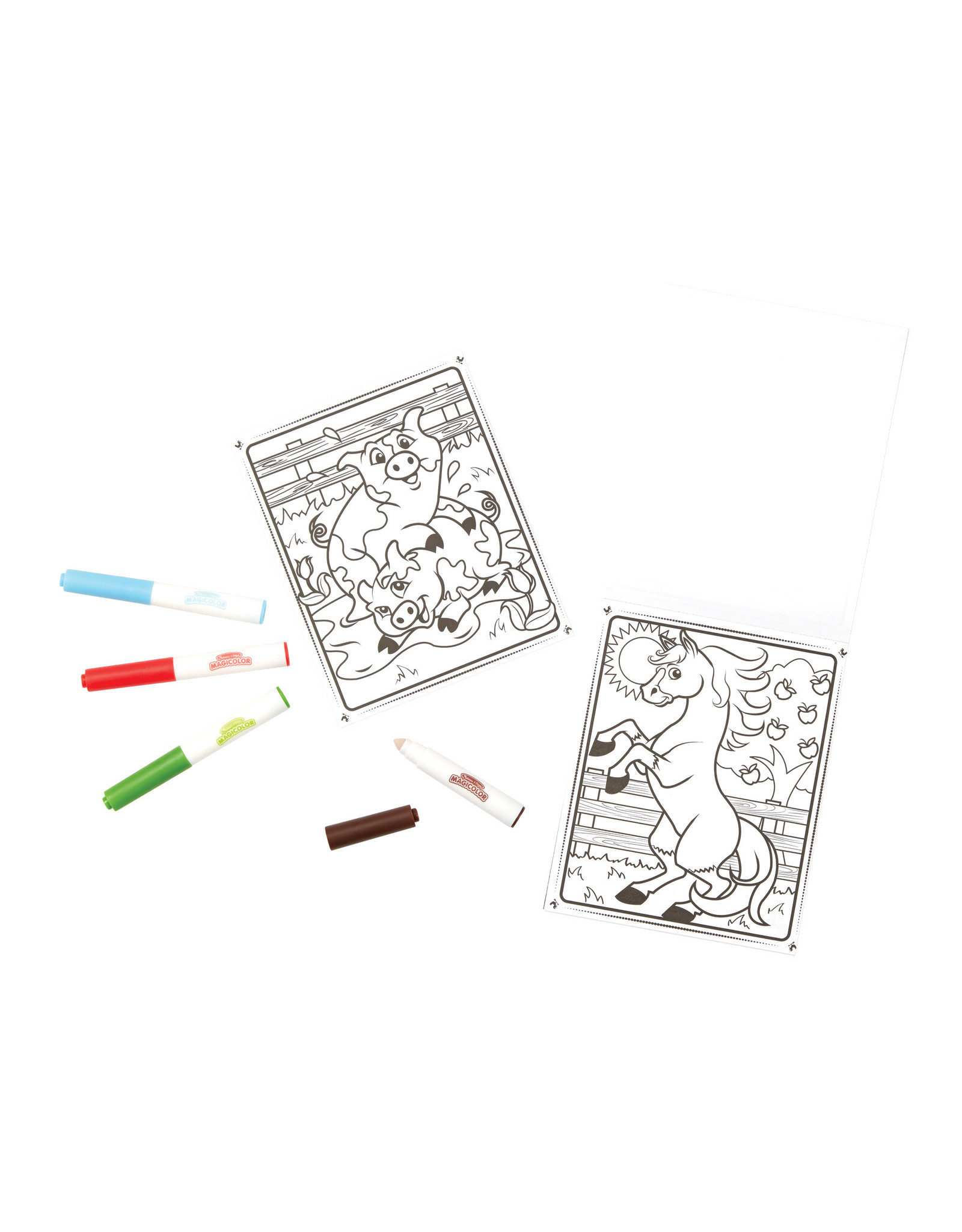 Melissa & Doug OTG MAGIC COLOR: FARM ANIMAL