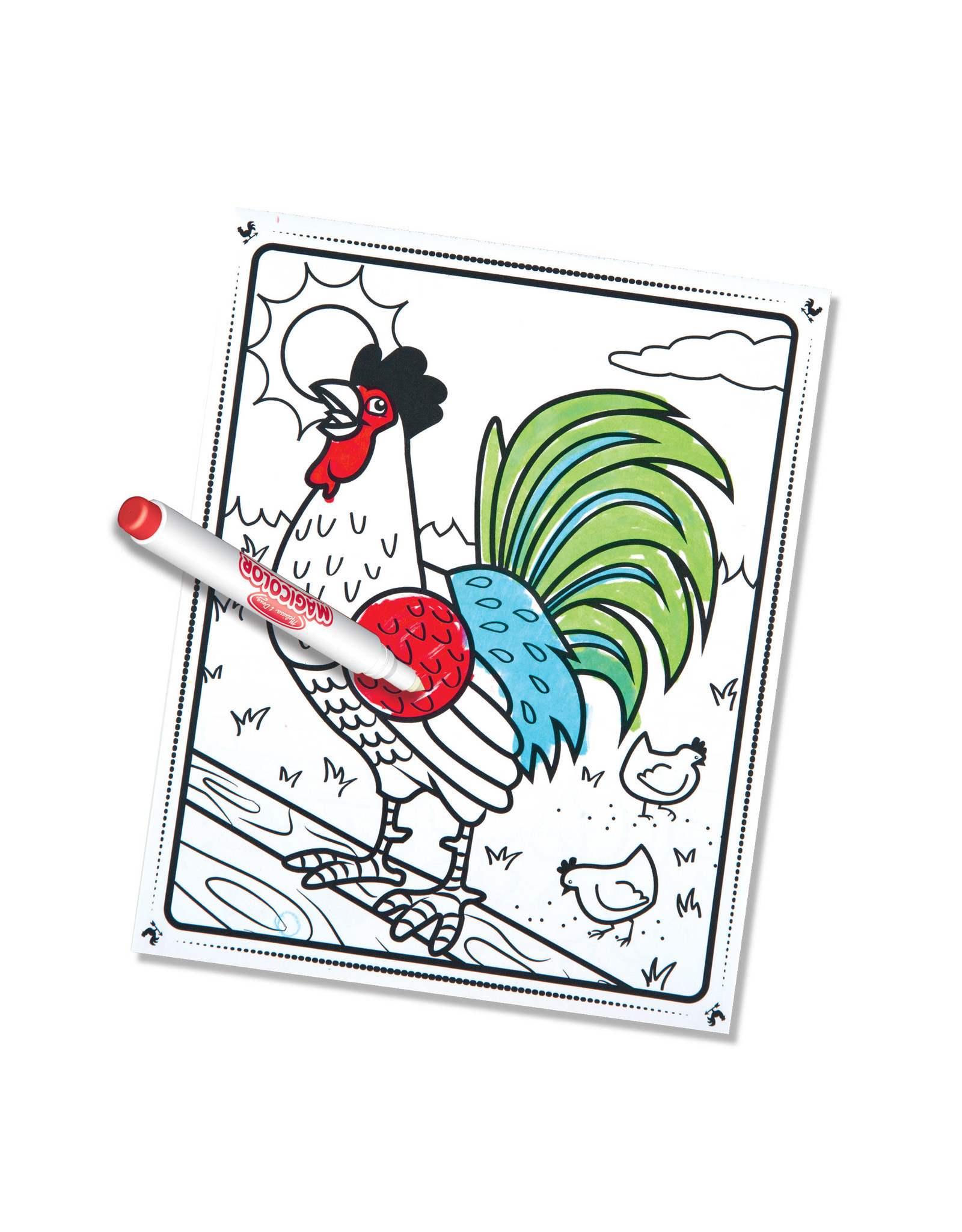 Melissa & Doug OTG MAGIC COLOR: FARM ANIMAL