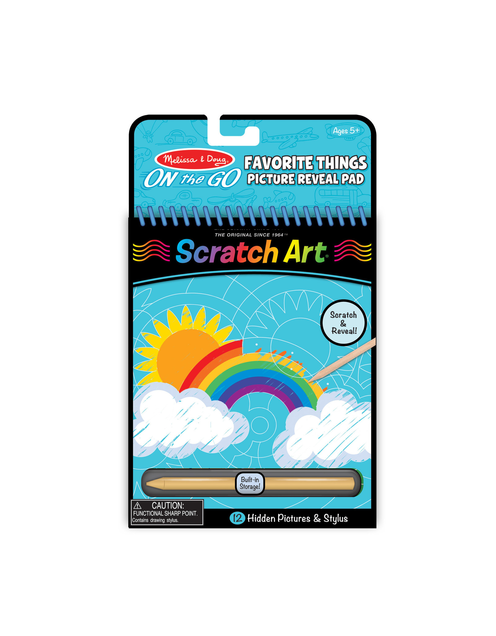 Melissa & Doug SCRATCH ART: HIDDEN PICTURES