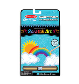 Melissa & Doug SCRATCH ART: HIDDEN PICTURES