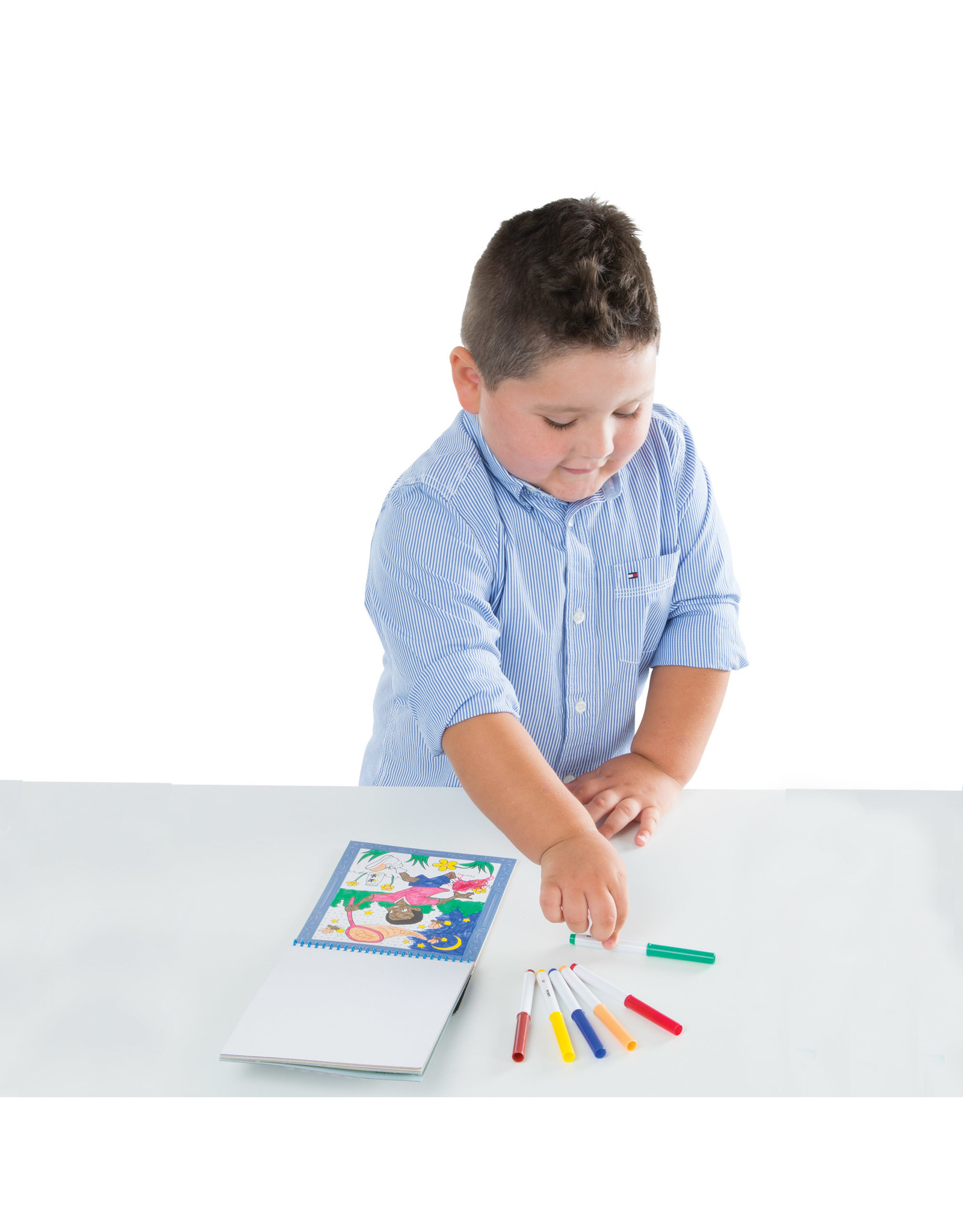 Melissa & Doug COLOR BY NUMBER: BLUE