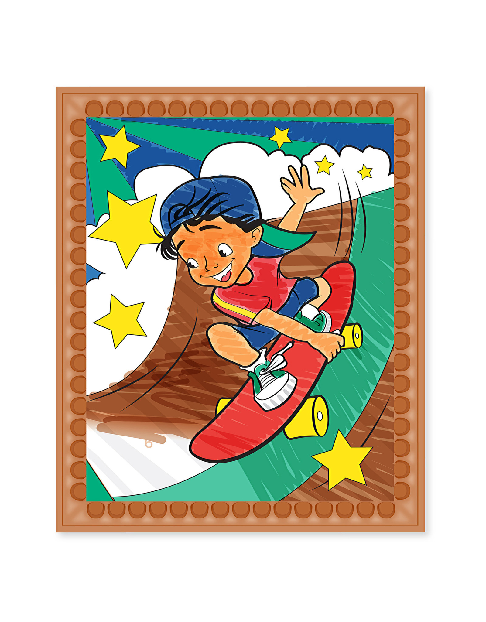 Melissa & Doug COLOR BY NUMBER: BLUE