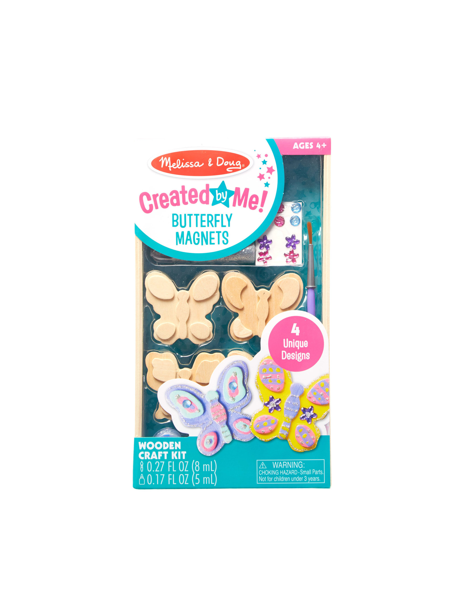 Melissa & Doug WOODEN BUTTERFLY MAGNETS