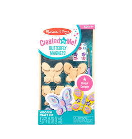 Melissa & Doug WOODEN BUTTERFLY MAGNETS