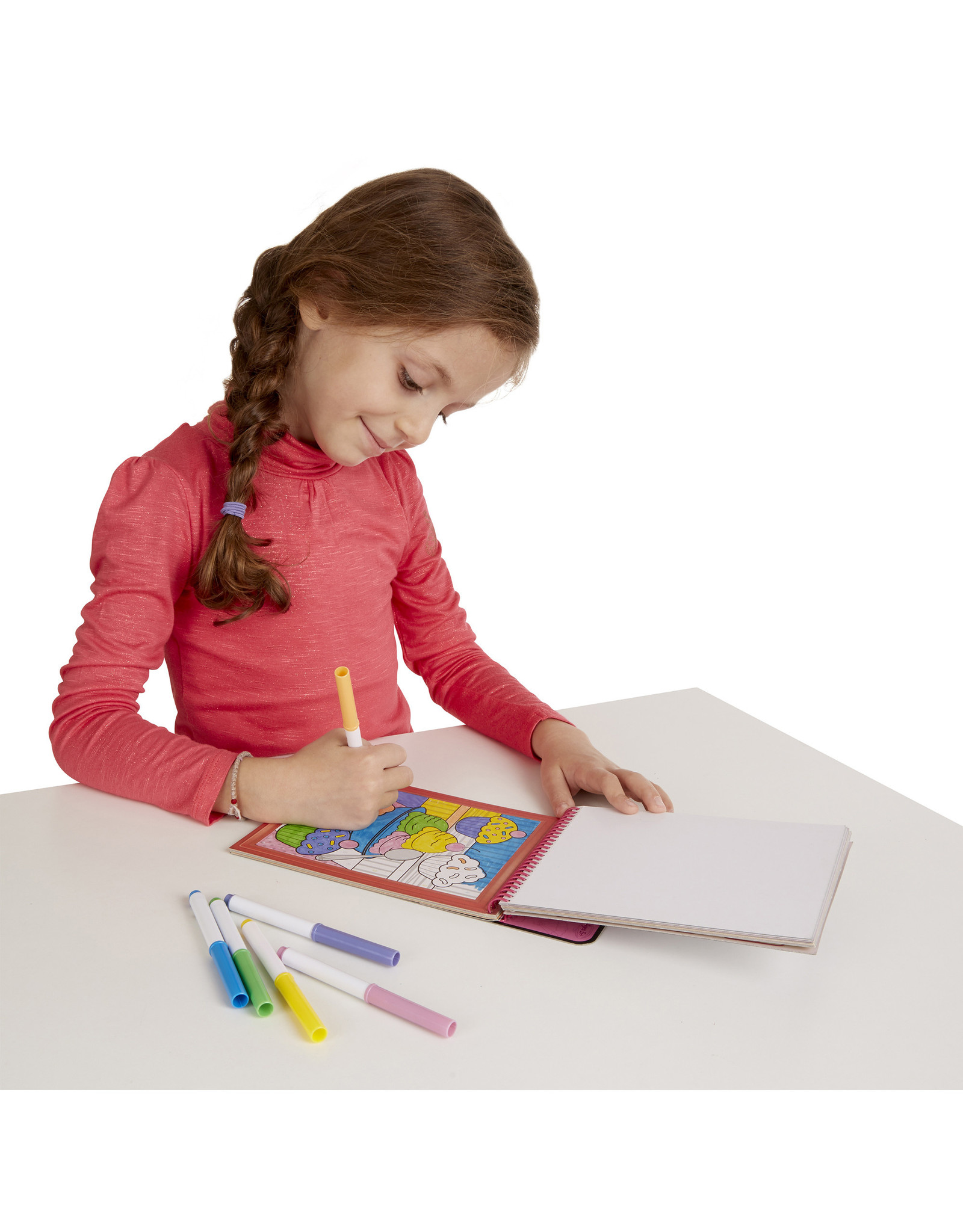 Melissa & Doug COLOR BY NUMBER: PINK