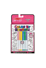 Melissa & Doug COLOR BY NUMBER: PINK