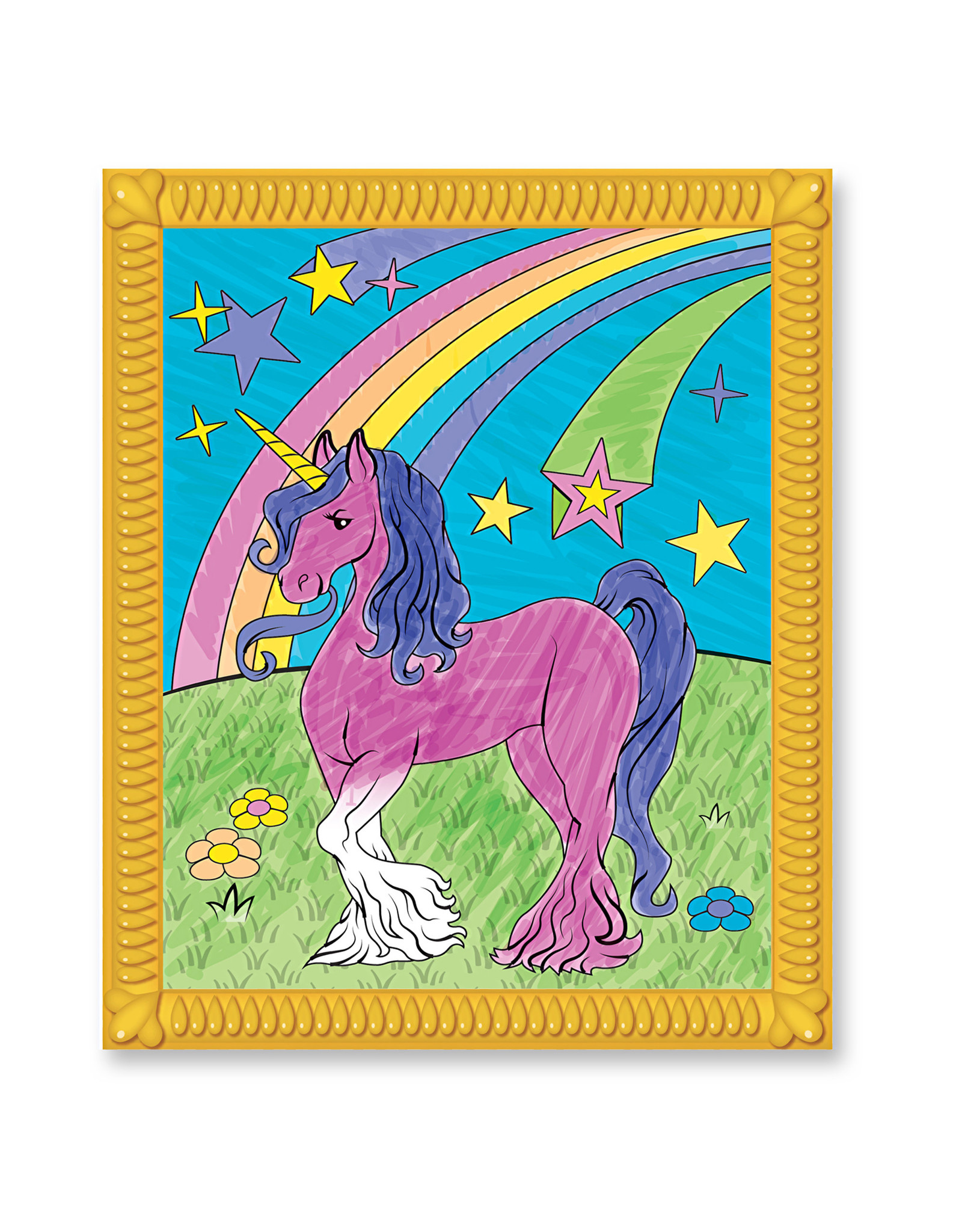 Melissa & Doug COLOR BY NUMBER: PINK