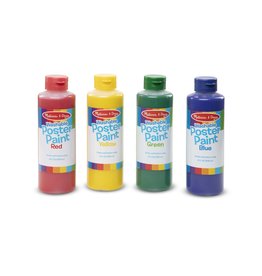 Melissa & Doug POSTER PAINT SET: 4PC