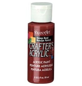 ACRYLIC PAINT: DEEP RED 2OZ