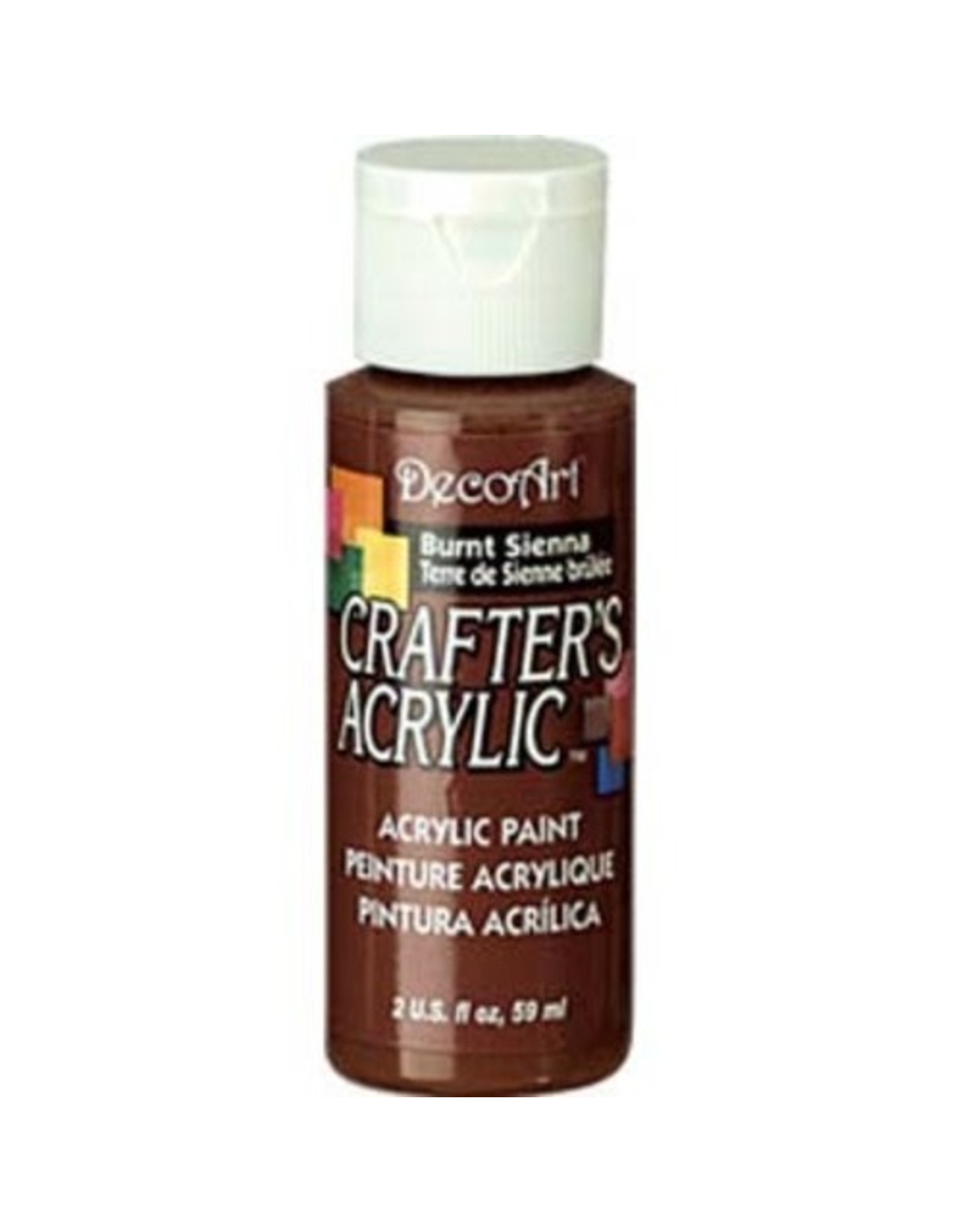 ACRYLIC PAINT: BURNT SIENNA 2OZ