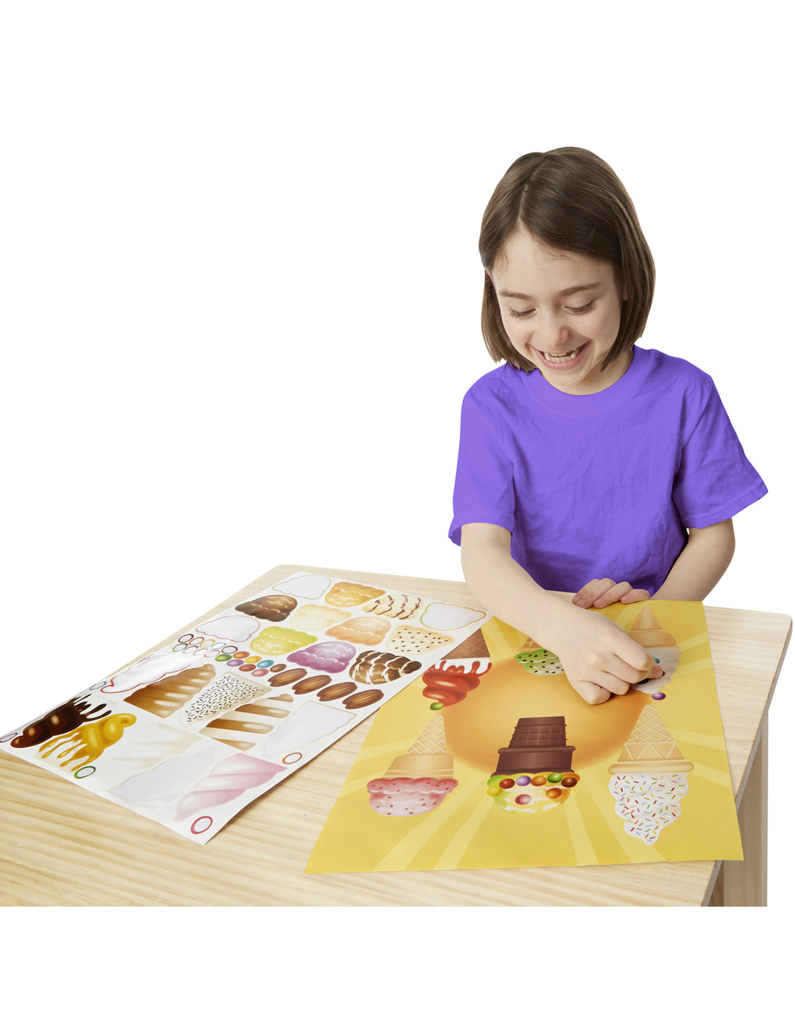 Melissa & Doug STICKER PAD: SWEETS & TREATS STICKER