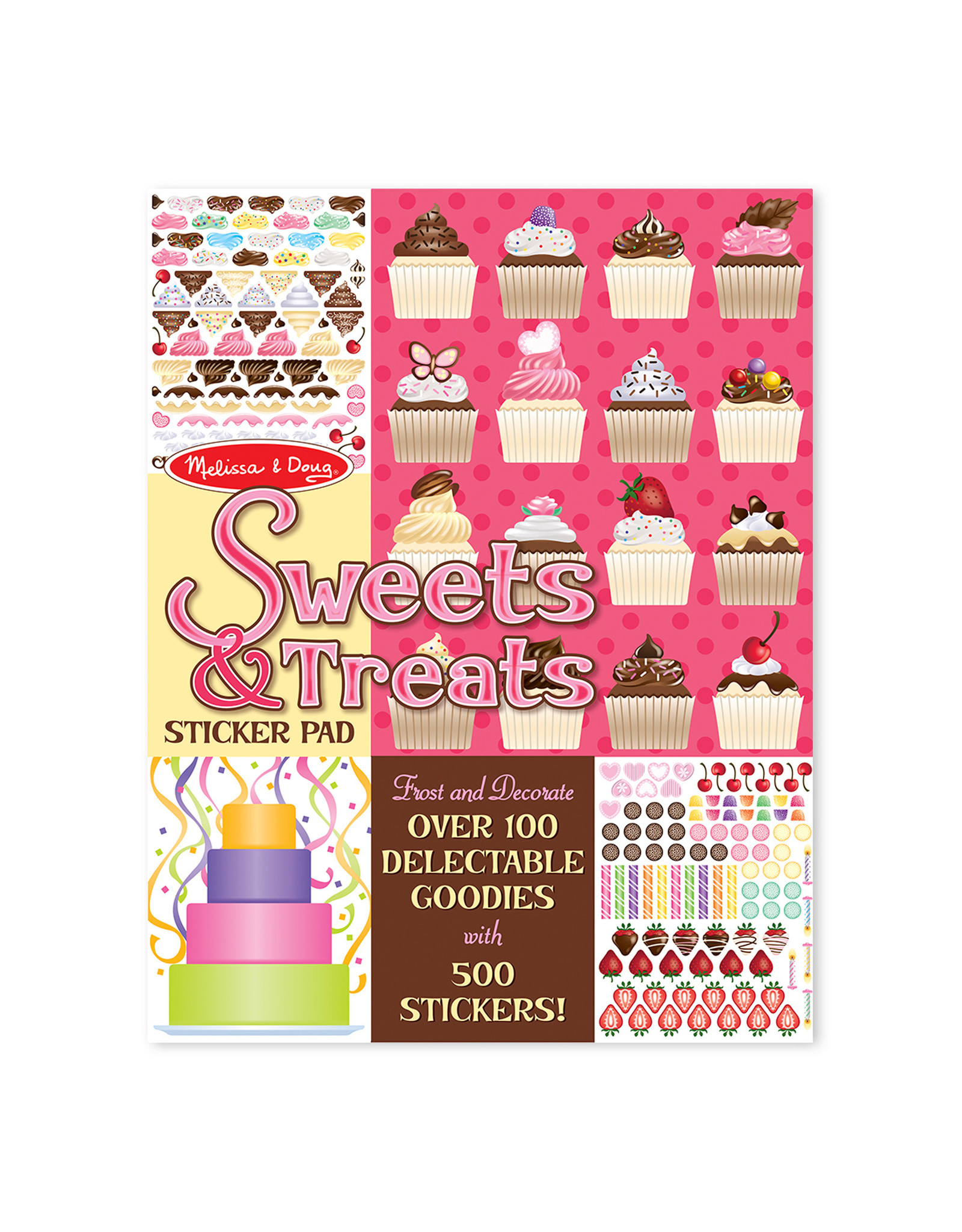 Melissa & Doug STICKER PAD: SWEETS & TREATS STICKER
