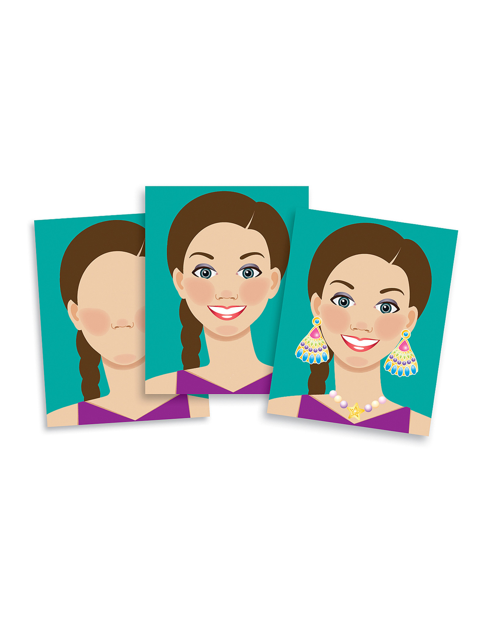 Melissa & Doug STICKERS: MAKE A FACE STICKER PAD