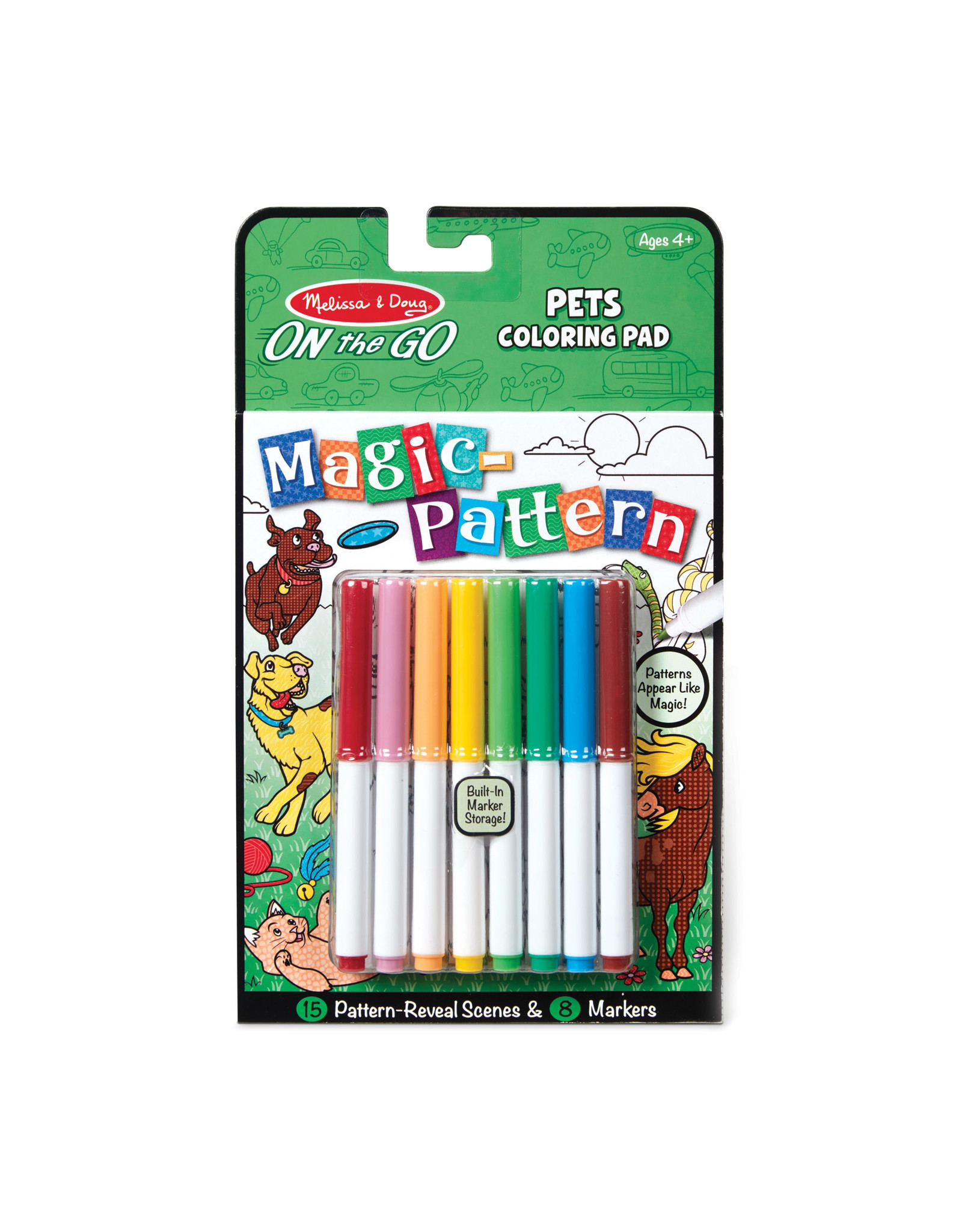 Melissa & Doug OTG MAGIC PATTERN PAD: PETS