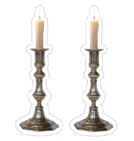 CUT OUTS: 2 SHABBOS CANDLES 3" - 20 SETS