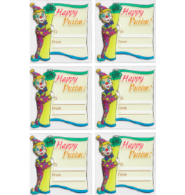 STICKER: HAPPY PURIM PUFFY