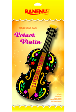 VELVET VIOLIN CRAFT 6"x15"
