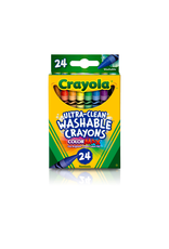 CRAYOLA  CRAYONS WASHABLE 24 PACK