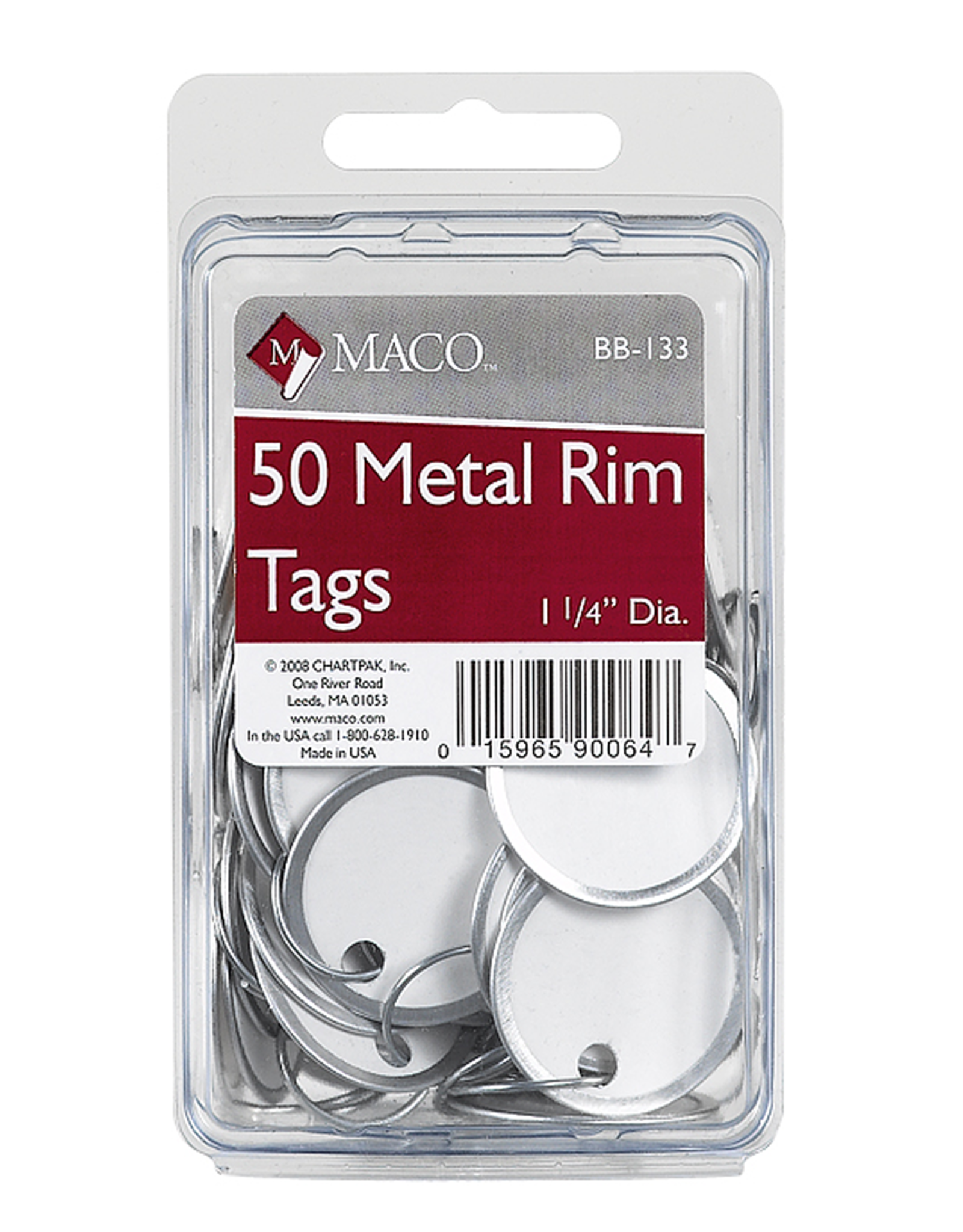 METAL RIM TAG