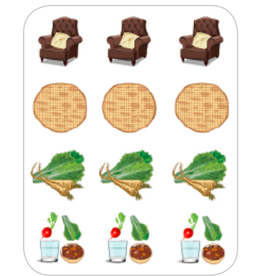 STICKERS: 4 QUESTIONS - 3 SETS PER SHEET - 6 SHEETS