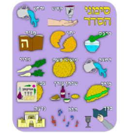 RANENU STICKERS: SIMANEI HASEDER - 6 SHEETS