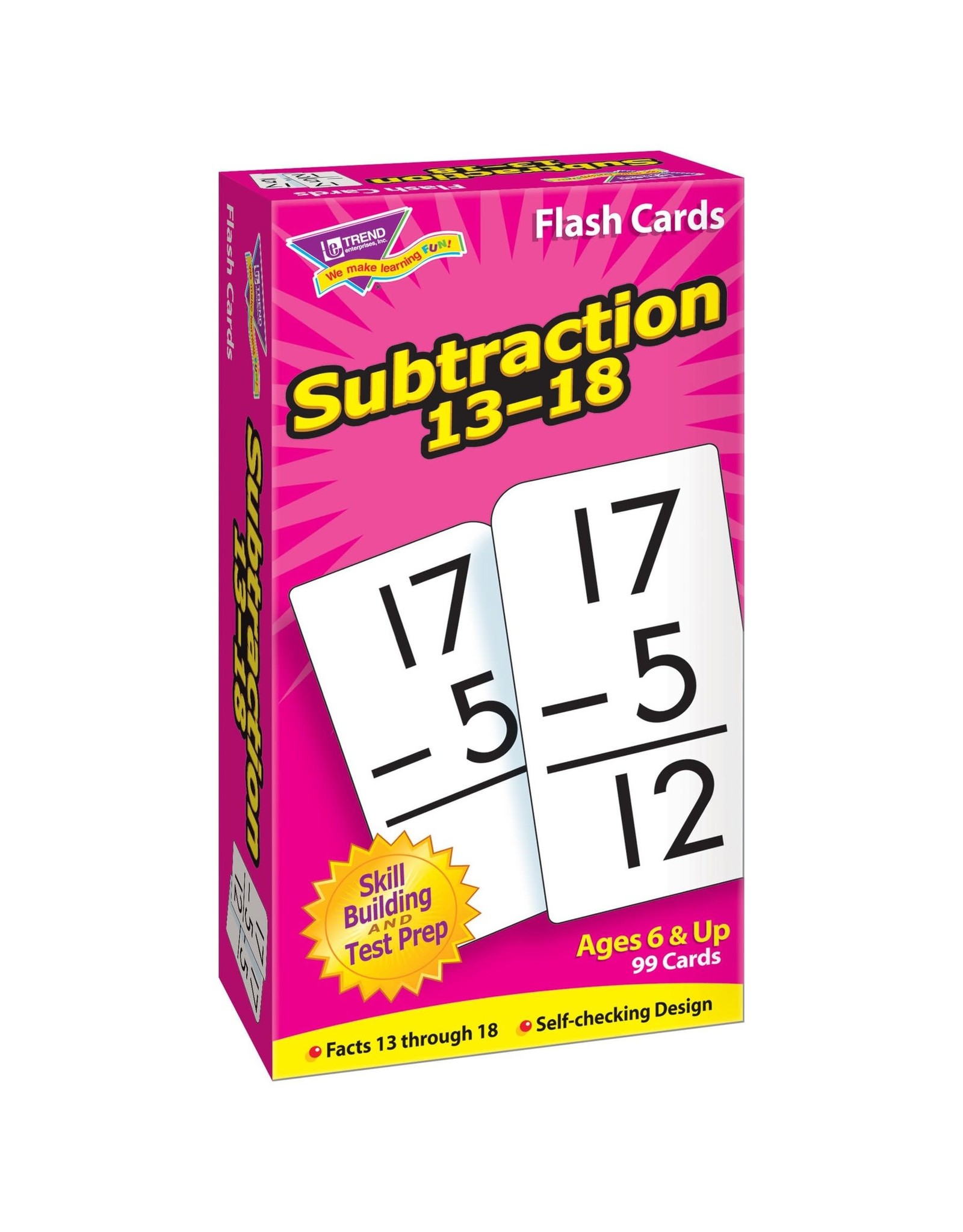 FLASH CARDS: SUBTRACTION 13-18