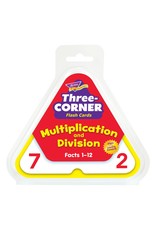 THREE CORNER FLASH CARD: MULTIPLICATION AND DIVISION