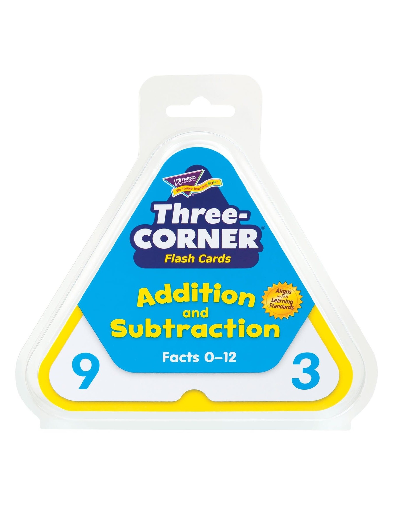THREE CORNER FLSH CARD: ADD/SUB