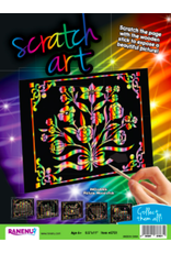 SCRATCH ART: FLORAL