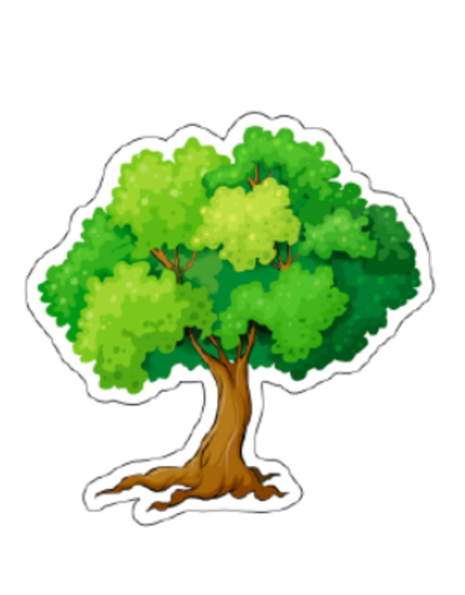 TREE CUT OUT-2" - 20 PACK
