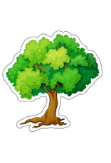 RANENU TREE CUT OUT-4.5" 20 PACK