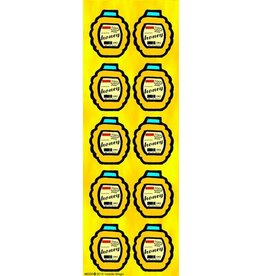 incento magic STICKERS: HONEY JAR - 6 SHEETS