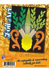 GLITTER FOIL ART: SUKKOS 8.5"x11"