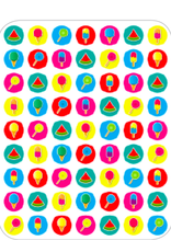 STICKERS: CANDY & ICE CREAM - 6 SHEETS