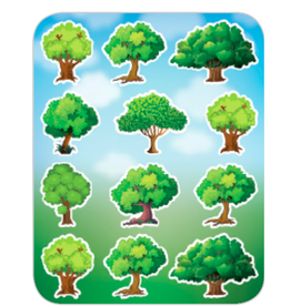STICKERS: TREES - 6 SHEETS